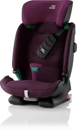 Britax Römer Advansafix I-Size Burgundy Red (Gruppe 1/2/3, 76 - 150 Cm)