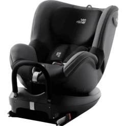 Britax Römer Kindersitz Dualfix 2 R Black Ash Inklusive Sommerbezug Frottee Blue