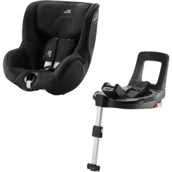 Britax Römer Kindersitz Dualfix 3 I-Size Galaxy Black Green Sense Inklusive Flex Base 5Z