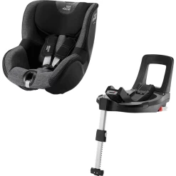 Britax Römer Kindersitz Dualfix 3 I-Size Graphite Marble Inklusive Flex Base 5Z