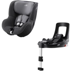 Britax Römer Kindersitz Dualfix 3 I-Size Midnight Grey Inklusive Flex Base ISENSE