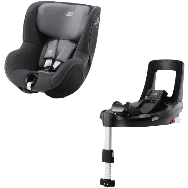 Britax Römer Kindersitz Dualfix 3 I-Size Midnight Grey Inklusive Flex Base ISENSE 1 Britax Römer Kindersitz Dualfix 3 I-Size Midnight Grey Inklusive Flex Base ISENSE