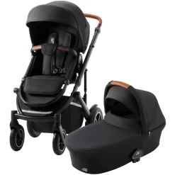 Britax Römer Kombikinderwagen Smile III Fossil Grey Inklusive Babywanne Fossil Grey